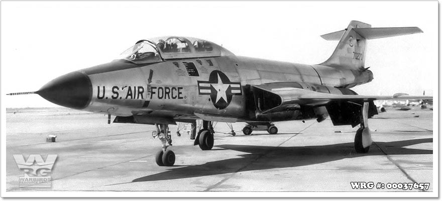 F-101B Voodoo/57-0270 of the 322nd FIS, Kingsley Field, Oregon, 1959.